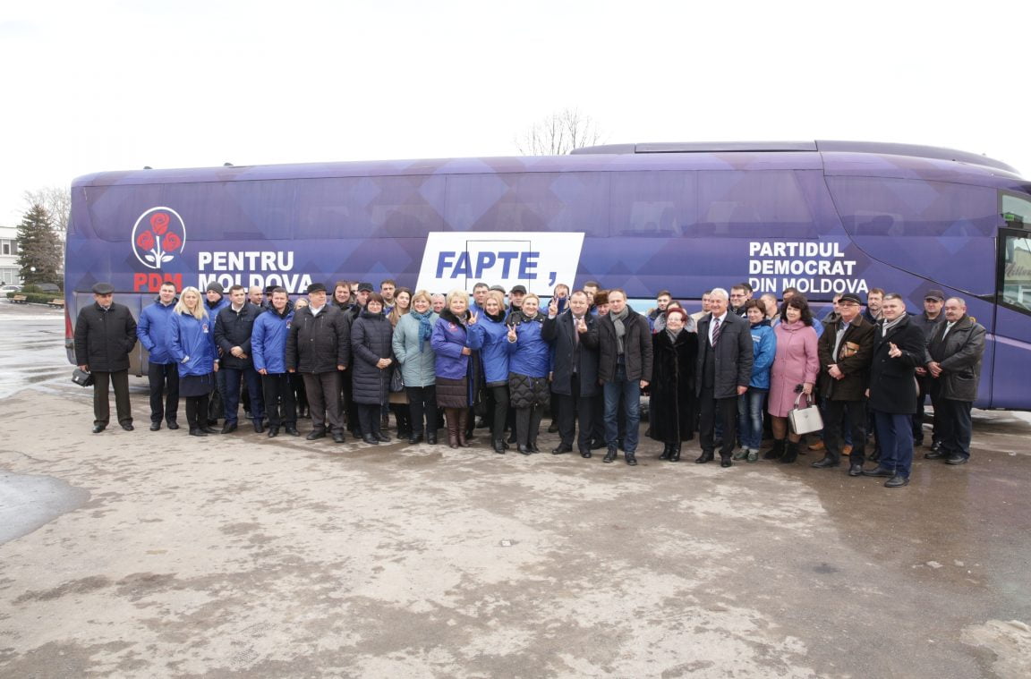 Caravana electoral a PDM a ajuns i n raioanele Drochia i