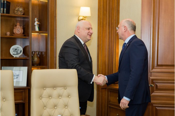 Premierul Filip s-a întâlnit cu președintele Adunării Parlamentare a OSCE, George Tsereteli