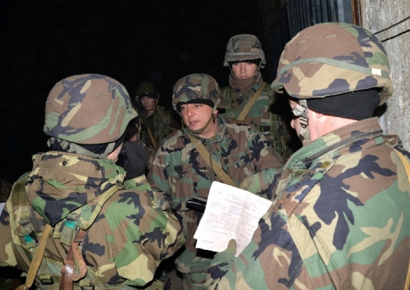 FLASH! Capacitatea de luptă a militarilor moldoveni, testată de conducerea Ministerului Apărării
