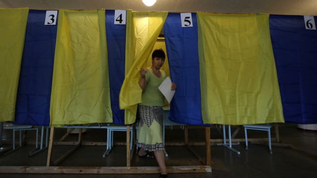 ATENȚIE! La alegerile președintelui Ucrainei, alegătorii moldoveni vor putea vota doar la Chişinău şi la Bălţi