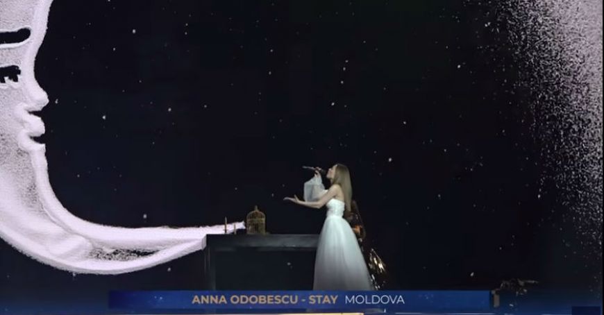 Reprezentanta Moldovei la Eurovision, Anna Odobescu, a susţinut prima repetiţie generală la Tel Aviv