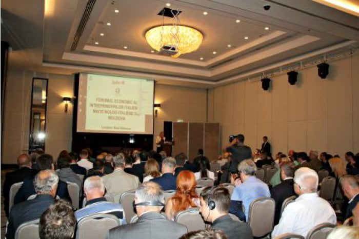REUNIUNE: Un Forum economic al întreprinderilor moldo-italiene are loc la Chişinău