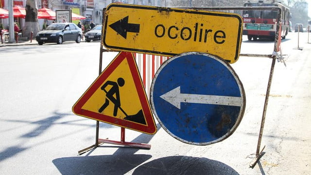 ATENȚIE! Traficul rutier pe strada Doina din Chișinău va fi suspendat pentru două luni