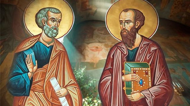 Creştinii ortodocşi de stil vechi îi cinstesc astăzi pe Sfinţii Apostoli Petru şi Pavel