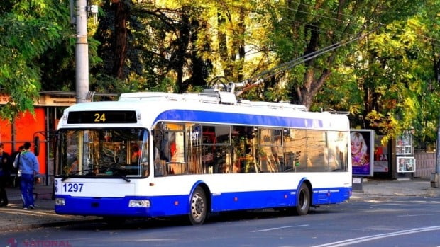 Circulația troleibuzelor în Chișinău va putea fi monitorizată online