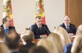 Premierul Chicu a participat la reuniunea membrilor EBA și AmCham Moldova