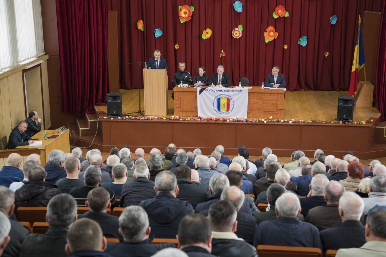 Ion Chicu a participat la şedința Consiliului Național pentru problemele veteranilor