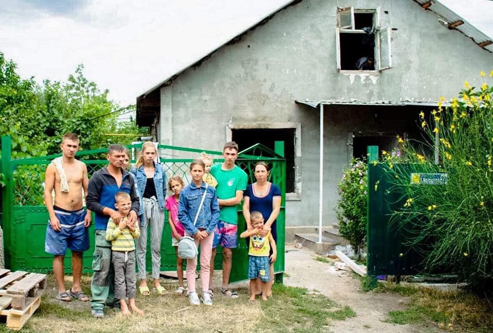 Igor Dodon a inițiat o strângere de fonduri după ce o familie din Drochia a rămas fără acoperiș deasupra capului