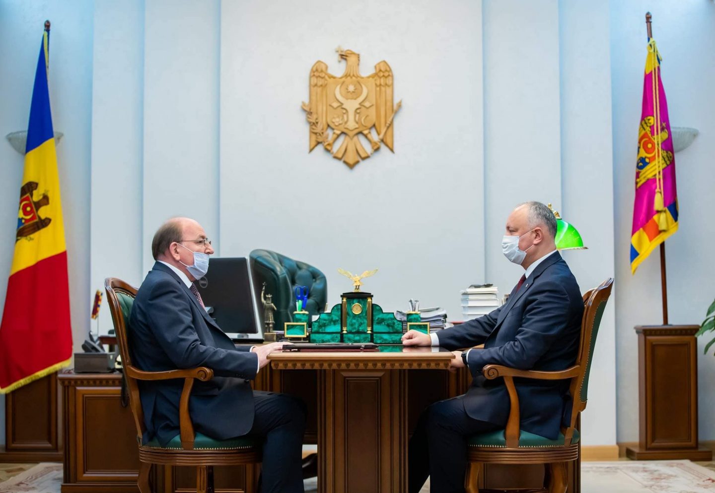 Igor Dodon și ambasadorul rus Oleg Vasnețov au discutat despre relațiile dintre Republica Moldova și Federația Rusă